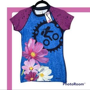 Loka Wear Summer Cosmos Cycling Shirt